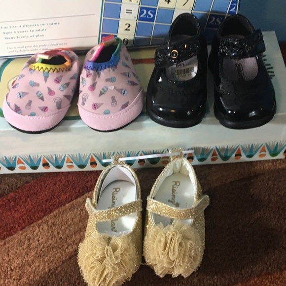 Other - Bulk 3 pair Toddlers Girls Size 1 Shoes